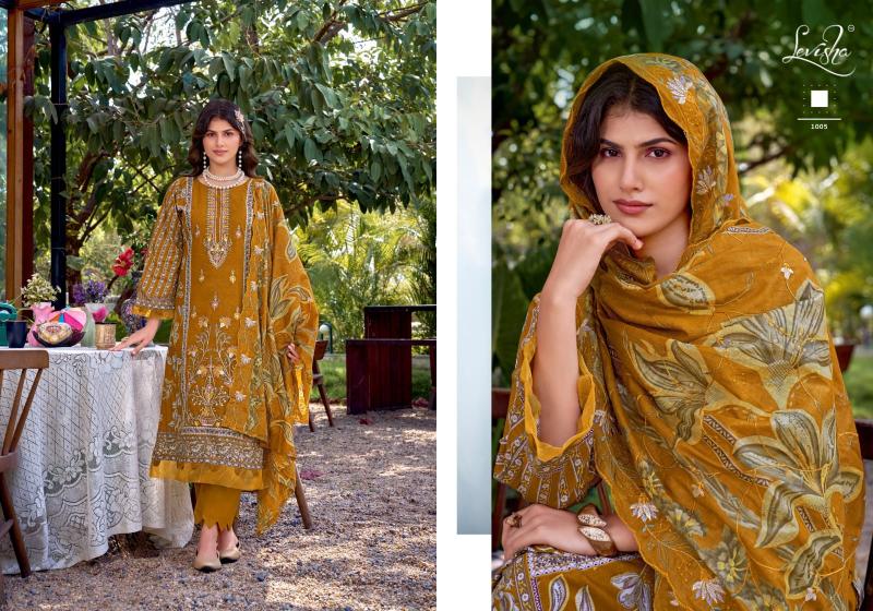 Levisha binsaeed nx-6 surat dress material wholesalers online